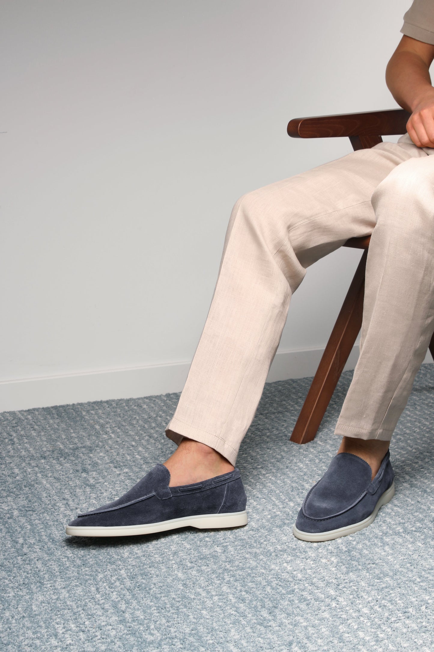 YACHT LOAFER STAHLBLAU