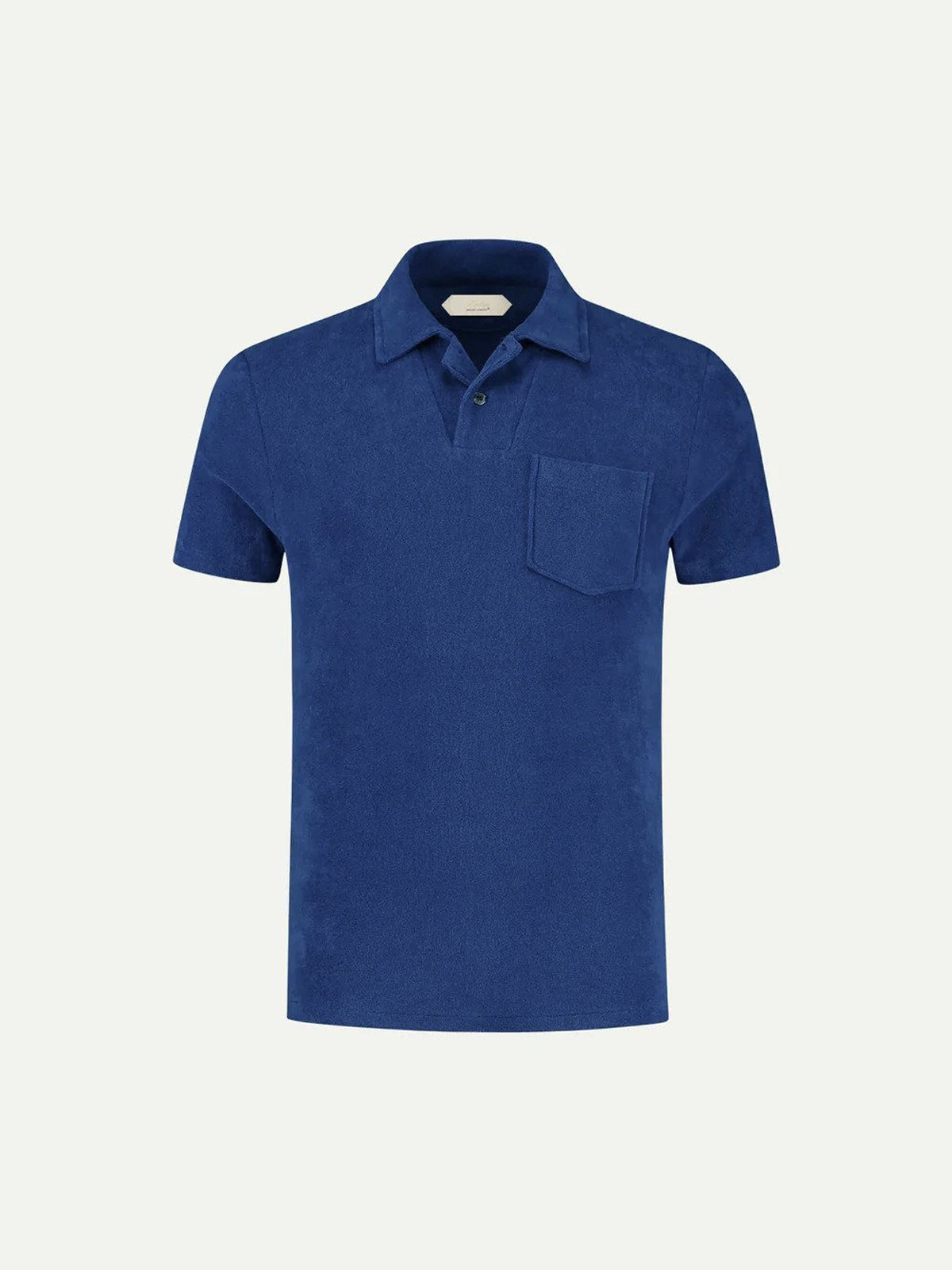 FROTTEE-POLOSHIRT ULTRAMARIN
