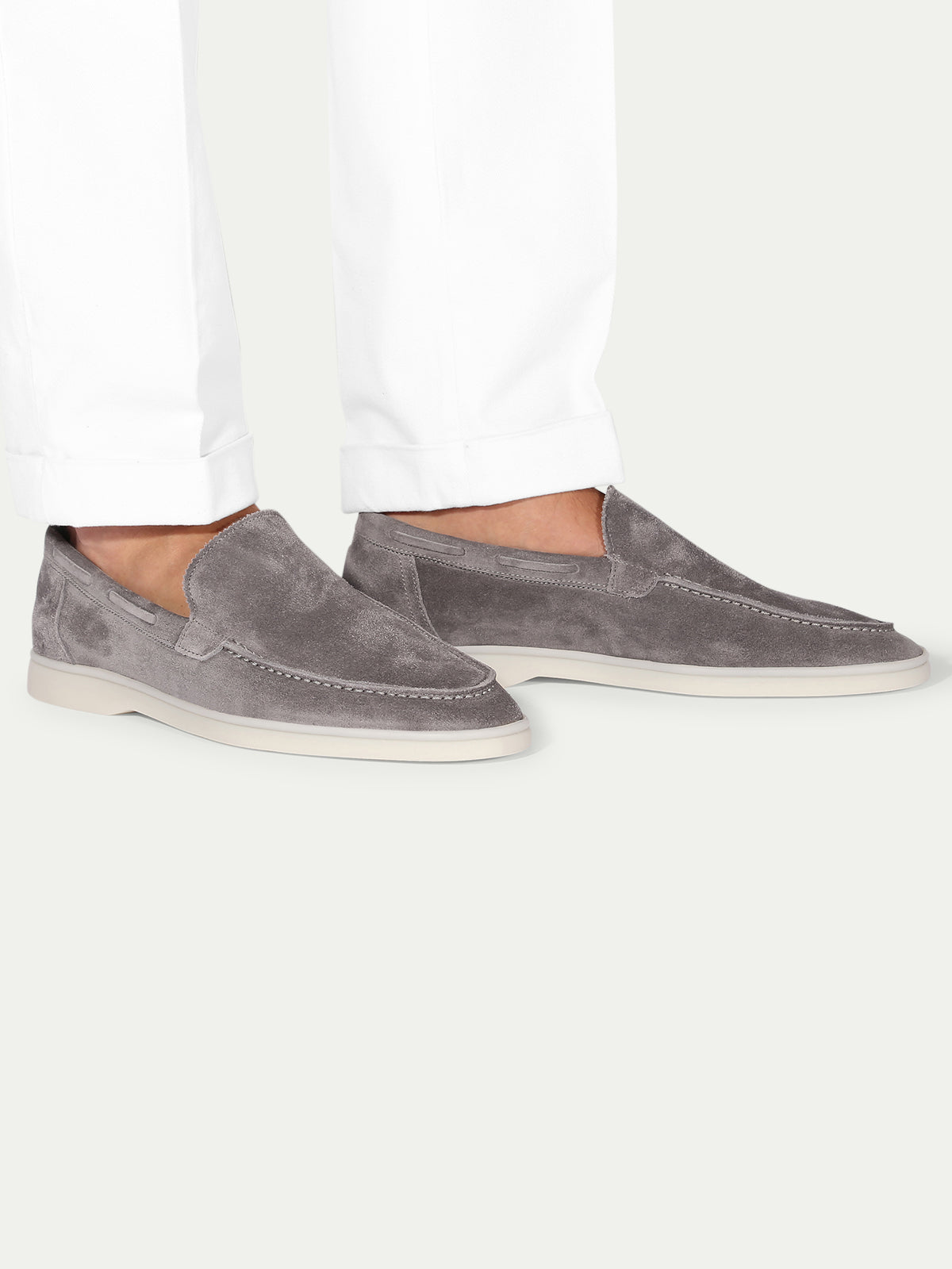 YACHT LOAFER GRAU