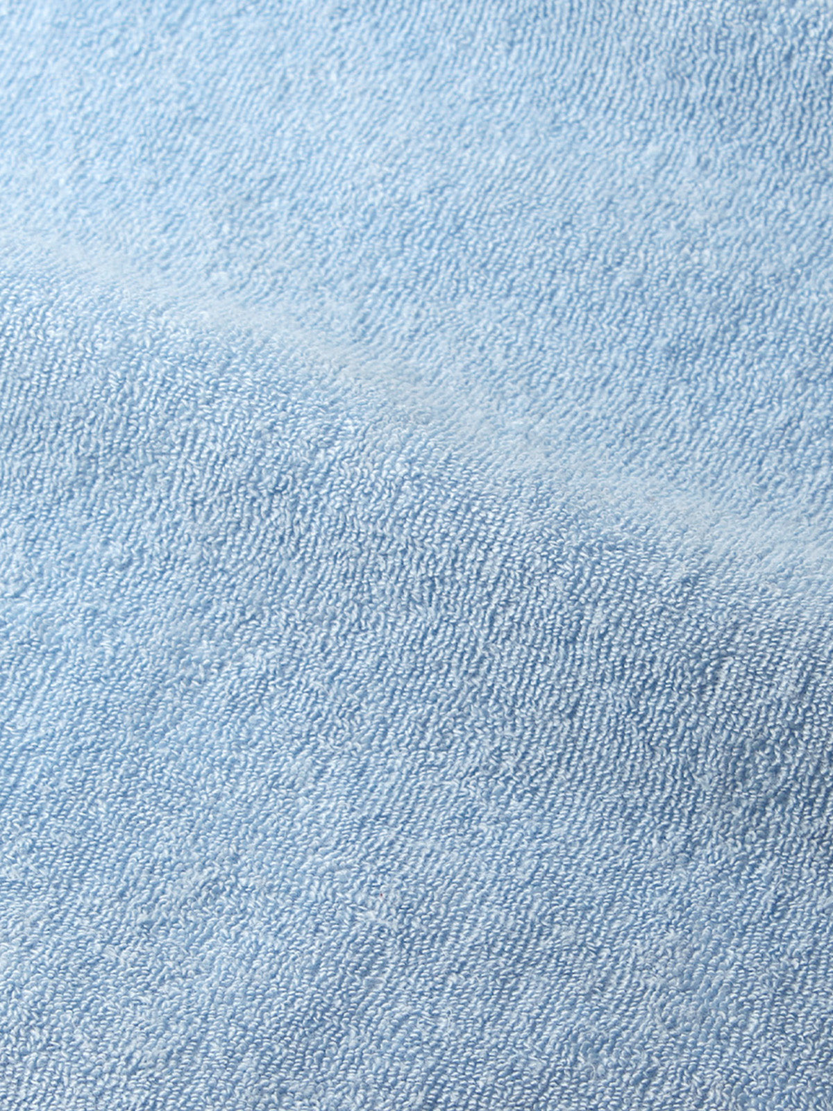 FROTTEE-POLOSHIRT HELLBLAU